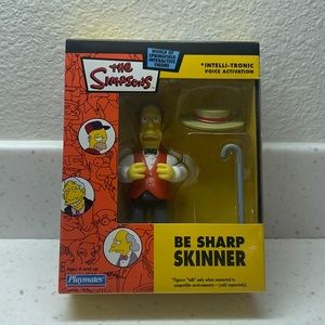 The Simpsons Be Sharp Skinner Interactive Figure